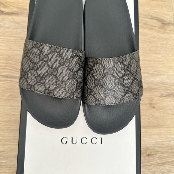 GUCCI SLIDES MEN SIZE - Picture 2 of 7